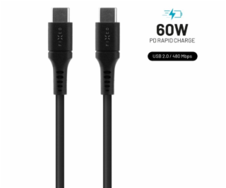 Fixed kabel USB-C/USB-C FIXDLS-CC12-BK
