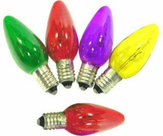 Lampy vánočního stromu rum-lux žárovka E10 5W 15V Různé b...