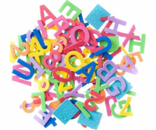 Dalprint pěnové nálepky DPCRACT LETTERS A NUTMERS 94 PCS....