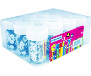 Schéma sekinského diagramu 7mm op. 12ks x 7g - stříbrné s...