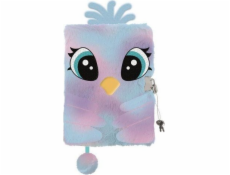 Deník s 3D visacím italským A5, 96k pastelovým ptákem