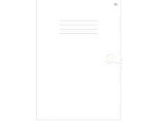 Složka Interdruk svázala A4+ White s řádky (10 ks)