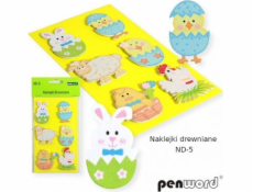 Dřevěné samolepky Penword ND-5 PENWORD