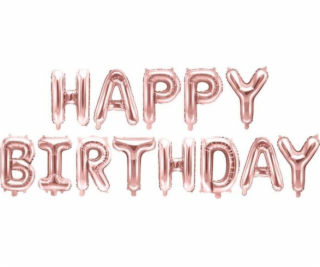 Party Deco Fólie Balloon všechno nejlepší k narozeninám, ...