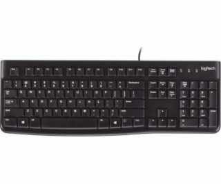 Klávesnice Logitech K120 Wired Black DE (920-002504)