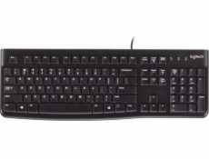 Klávesnice Logitech K120 Wired Black DE (920-002504)
