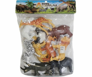 Figurka Švédská divoká zvířata sada 10 figurek Švédů