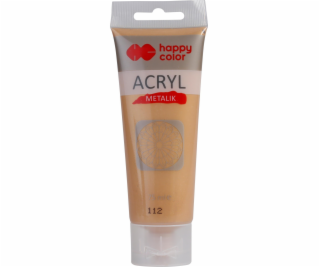 Šťastná barva akrylového barvy šťastná barva 75ml kovová ...