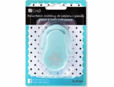 Dekorativní díra Dalprint pro papír a pěnový dpcraft 2, 5 cm sněhová vločka