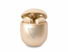 Guess True Wireless Triangle Logo BT5.0 4H Stereo Earphones Sluchátka Bluetooth TWS GUTWST82TRD