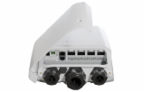 Mikrotik Cloud Switch CRS504-4XQ-OUT, 650 MHz CPU, 128 MB RAM, 1x LAN, 4x QSFP28, 2x PSU, L5, outdoor