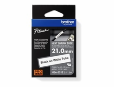 Brother - HSE-251E bílá - originální bužírka šířka 21 mm