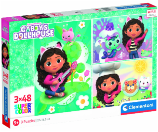 Puzzle 3x48 Gábinin kouzelný domek 2