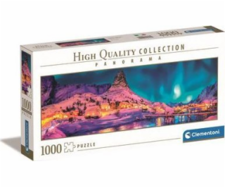 Puzzle Panorama 1000 Polární noc nad Lofoty