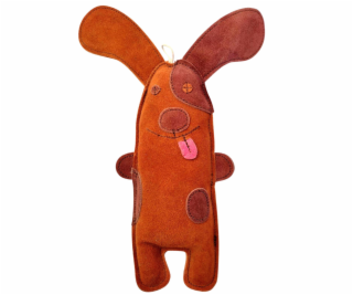 PafDog Pejsek Willy Hračka pro psy z kůže a juty 32 cm