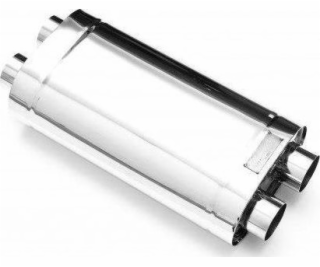 RM Motors Střední tlumič výfuku 76mm RM