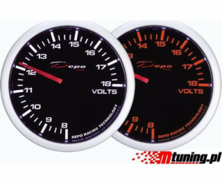 DRacing_F DEPO CLOCK WA 60mm - Voltmetr
