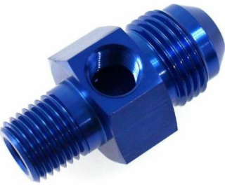 TurboWorks_D AN8 3/8"-18NPT konektor so vstupom pre senzo...