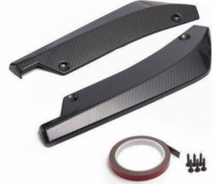 Křidélka zadního nárazníku MTuning_F Universal Carbon 38,5CM