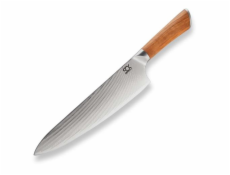 Nůž SOK kuchařský Chef 230 mm Olive Sunshine Damascus