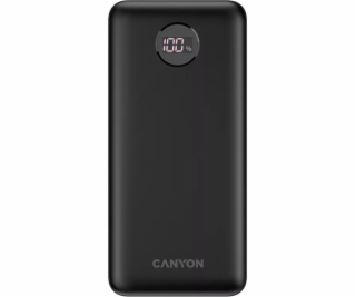 CANYON powerbanka PB-2002, 20000mAh Li-poly QC&PD, displa...