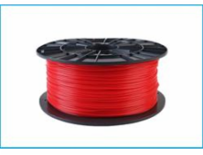 Filament PM tisková struna/filament 1,75 PLA červená, 1 kg