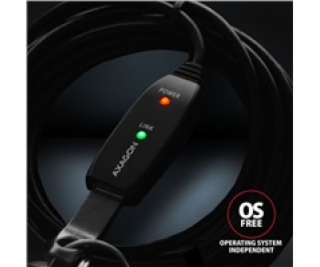 AXAGON ADR-220, USB 2.0 A-M -> A-F aktivní prodlužovací /...