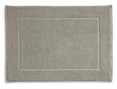 KELA Koupelnová předložka Ladessa 70x50 cm bavlna stříbrno-šedá KL-23485