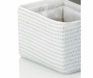KELA Sada košů RIMOSSA 5ks, plast bílá KL-21781