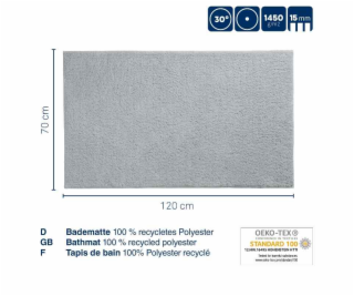 KELA Koupelnová předložka Maja 120x70 cm polyester KL-23545