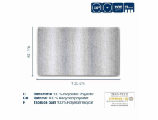 KELA Koupelnová předložka Ombre 100x60 cm  polyester ledově modrá KL-23570