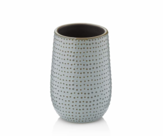 KELA Pohár Dots keramika šedohnědá KL-23601