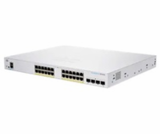 Cisco switch CBS350-24FP-4X, 24xGbE RJ45, 4x10GbE SFP+, P...