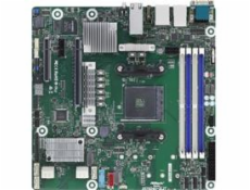 ASRock Rack X570D4U-2L2T AM4, 4x DDR4 ECC, 8x SATA, 2x M.2(22110/22080), 3x PCIe, 2x 1Gb + 2x 10Gb LAN, IPMI