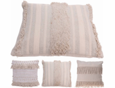 HOMESTYLING Polštář dekorační se střapci bavlna 45 x 45 cm DESIGN 2 KO-A35850010des2