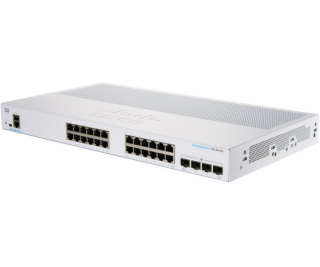 Cisco switch CBS350-24T-4X, 24xGbE RJ45+ 4x10GbE SFP+, fa...