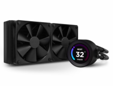 NZXT vodní chladič Kraken 240 ELITE / 2x120mm fan / 4-pin PWM / LCD disp. / 6 let