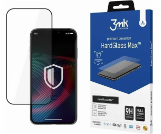 3MK HardGlass Max Lite Oppo A16s čierno/čierne celoobrazo...