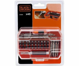 Sada příslušenství Black&Decker 45 ks.