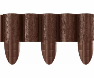 ZAHRADNÍ PALISÁDA 2 4 mb 5 ks EKO HNĚDÁ