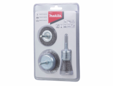 Makita D-66070 Rundbürsten-Set 3tlg. Stahl