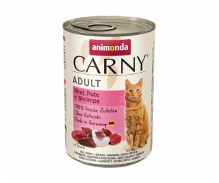 ANIMONDA Carny Adult příchuť Hovězí krůta a krevety - mok...