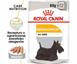 ROYAL CANIN Dermacomfort - Mokré krmivo pro psy - 12 x 85 g