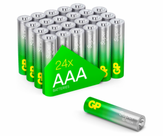 1x24 GP Super Alkaline AAA 1,5V battery Packs 03024AETA-B24