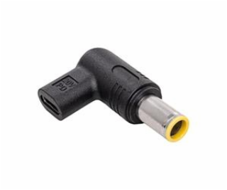 Akyga adaptér pro notebooky USB-C / 7.9 x 5.5 mm + pin Le...