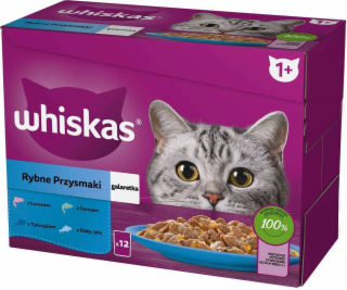 WHISKAS jelly sachets  flavours: White 