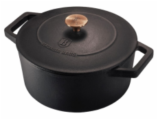 BERLINGERHAUS Pekáč litinový s poklicí 24 cm Black Rose Collection BH-6492