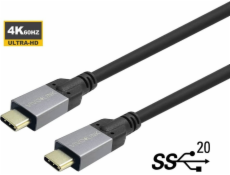 VivoLink USB kabel Vivolink PROUSBCMM2 USB kabel 2 m USB 3.2 Gen 2 (3.1 Gen 2) USB C černý