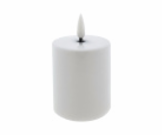 Svíčka dekorační LED bateriová 9 cm bílá (2xAA)