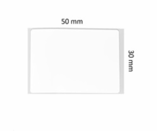 BAZAR - Niimbot štítky R 50x30mm 230ks White pro B21, B21...